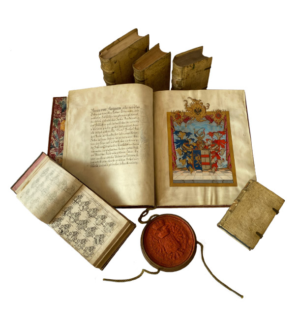 Ankauf Bücher, Urkunden, alte Handschriften in München